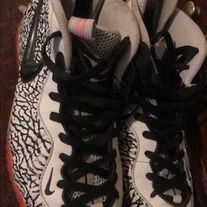 Nike shoes and Red bottoms